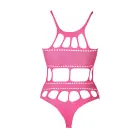 OUCH! Body with Grecian Neckline – Neon Pink – Plus Size — Photo 6