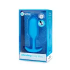b-Vibe vibrējošs anālais spraudnis Snug Plug 3 – 13.8 cm (5.4″) – Zils — Foto 5