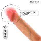 MR INTENSE Logan vibrators ar kustību – 20 cm (7.9″) – miesas krāsa — Foto 5