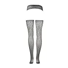 Suspender Leopard Pantyhose – One Size — Photo 9
