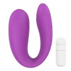Play Together dubultais stimulators – 6.8 cm (2.7″) – violets Foto 2