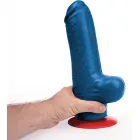 Fuck and Fist Tyr XL anatomiškas dildo – 28 cm (11″) – mėlynas — Nuotrauka 3