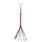 Fetish B-Series Faux Leather Whip – Red — Photo 1