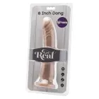 Vibruojantis dildo – 20.5 cm (8″) – kūno spalva — Nuotrauka 3
