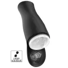 Deep Squeeze Nutbuster мастурбатор тройного действия – черный — Фото 1
