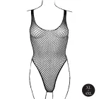 Võrkbodi võrkupildiga – must – XL/4XL — Foto 8