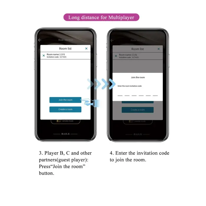 Pretty Love Klay vibrators ar kustību un APP vadību – rozā Foto 16