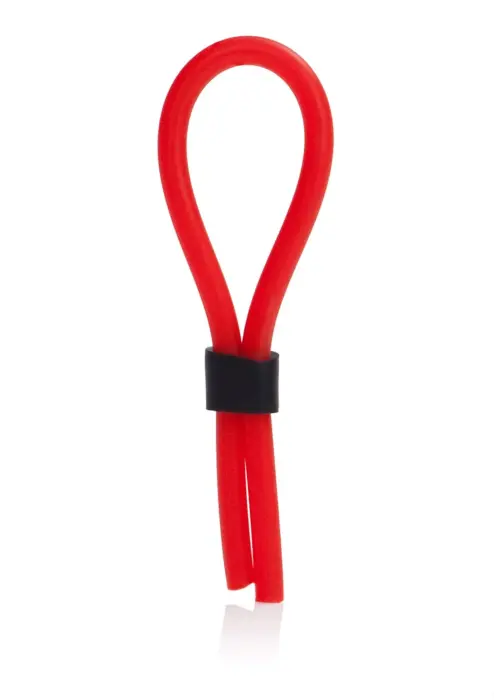 Stud Lasso Penis Ring – Red