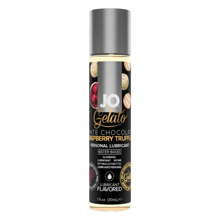 System JO Gelato White Chocolate Raspberry lubrikantas su skoniu – 30 ml