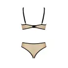 DAISY SET nėrinių apatinių komplektas – kūno spalva – XXL/XXXL — Nuotrauka 4