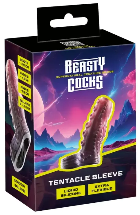 Beasty Cocks Tentacle Penis Sleeve – 12 cm (4.7″)