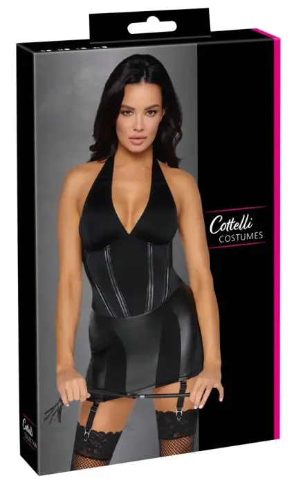 Платье Cottelli Costumes Dominatrix – чёрное – L