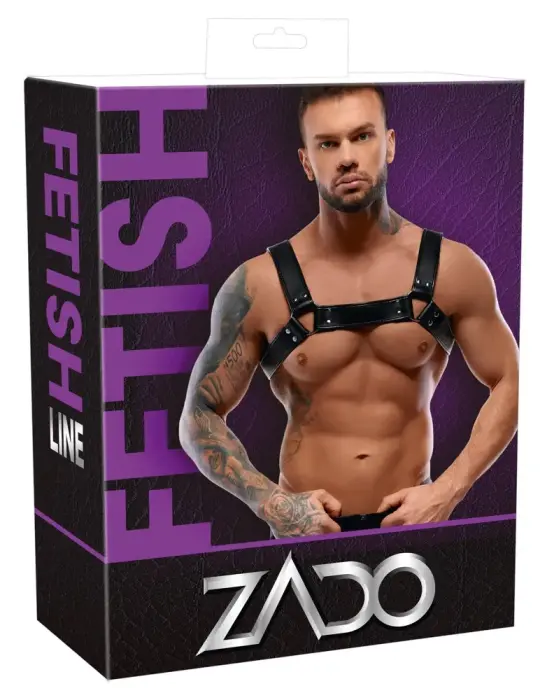 Men's Leather Chest Harness – M-XL
