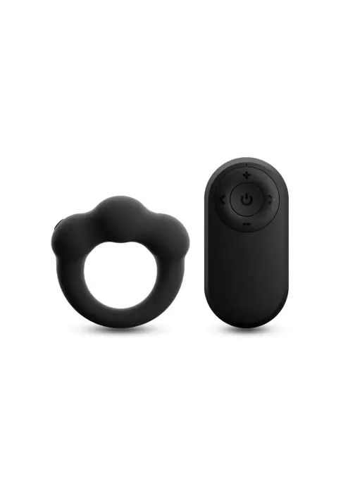 Rocket Vibrating Cock Ring – Black