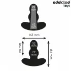 Addicted Toys Silicone Hollow Plug XXL – 15.2 cm — Photo 4