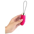 Elva Plum Red uzlādējams lodes vibrators ar tālvadības pulti – 8.1 cm — Foto 6
