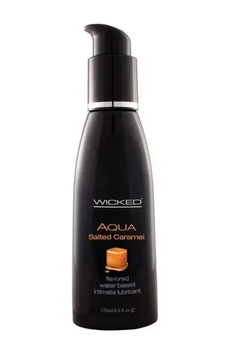 Wicked Aqua sālītas karameles garšas lubrikants – 120 ml