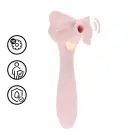 Darling - AirTap Wand Vibrator with Five Head Attachments – Pink — Photo 8