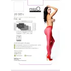 MissO P105 Red Tights with Lace Cut-Out – S/M — Photo 3