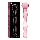 Ibiza Nebula Series Model 13 stiklinis dildo – 18 cm (7″) – rožinis — Nuotrauka 1