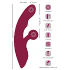 Javida 2 Function кролик-вибратор – 22.3 см (8.8″) – розовый — Фото 10