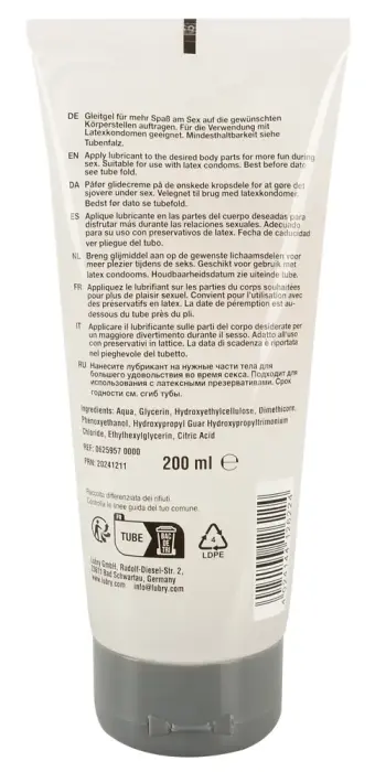 Just Glide Performance hibrīda lubrikants – 200 ml Foto 2