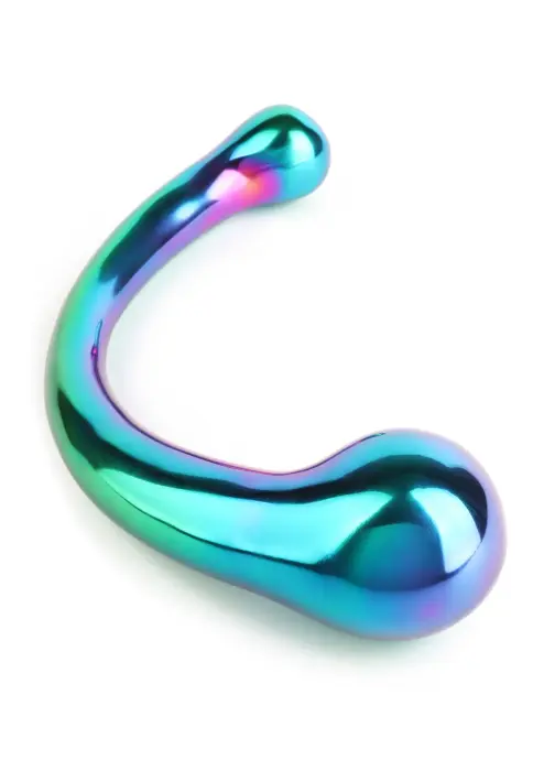 Išlenktas G taško vaivorykštės spalvų dildo – 18 cm (7″)