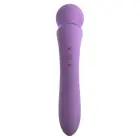FFH Dubultais wand vibrators – 19.5 cm (7.5″) – melns — Foto 4