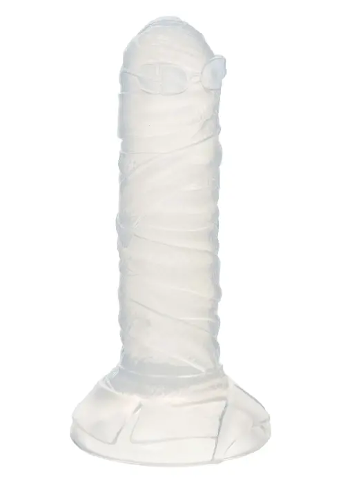 Monster Dong The Invisible Man – clear silicone fantasy dildo with suction cup – 13.25 cm