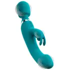 Sweet Smile 3-in-1 Wand Rabbit Vibrator – multi-function vibrator – silicone – 3 motors – wand and rabbit — Photo 6