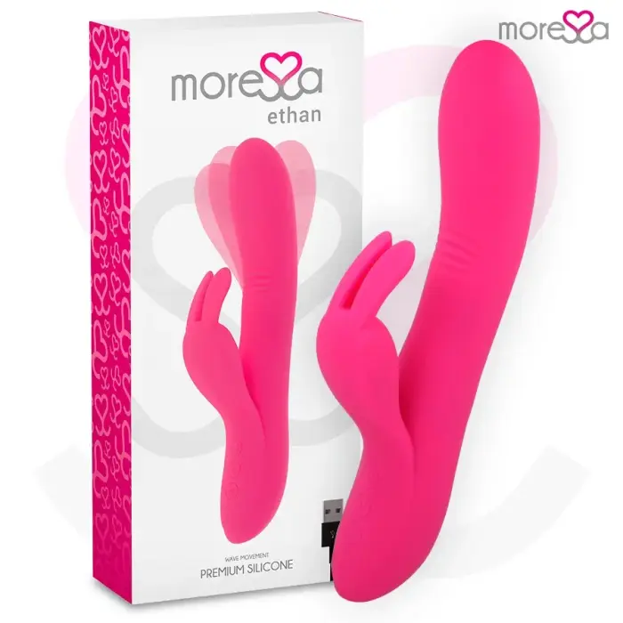 Двойной вибратор Moressa Ethan – 20.5 см (8″)