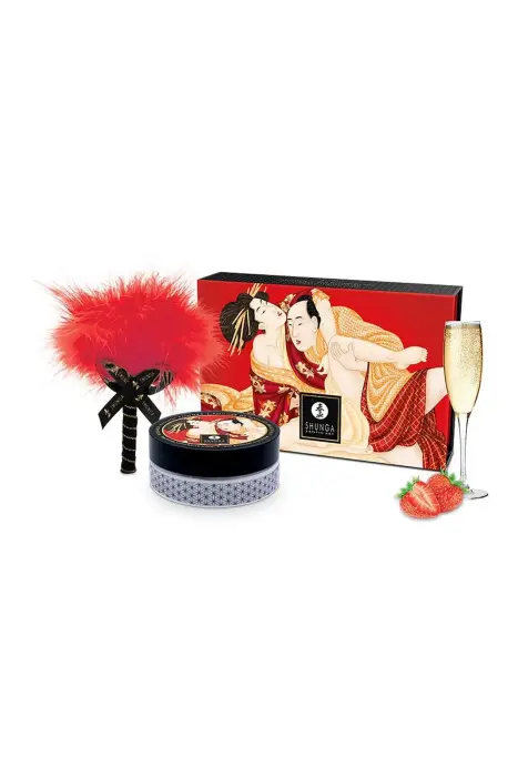 Ķermeņa pūderis ar zemeņu garšu – Sparkling Strawberry Wine Foto 4