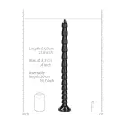 OUCH! Virnastatud anaalmadu – 50 cm (19.7″) – Must — Foto 3