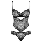 Obsessive Alluria Lace Bodysuit – Black – L/XL — Photo 6