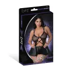 Magic Silk Anastasia Cami Skirt Panty and Bra Set – Black – 2X — Photo 1