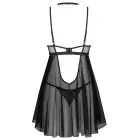 Obsessive Donarella Babydoll Set – Black – XL/2XL — Photo 5