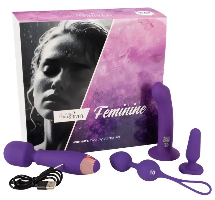 Magic Shiver Starter Set Feminine – Dildo – 16.6 cm