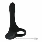 Evolved Cock Armor Rechargeable Silicone Vibrating Ring – Black — Photo 10