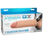 FANTASY X-TENSIONS Elite FXTE8 полый страпон-дилдо – 21.6 cm (8.5″) – телесный — Фото 1