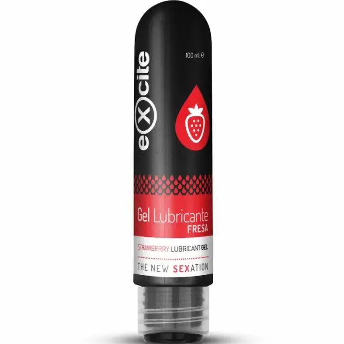 EXCITE Lube Strawberry veepõhine librikant – 100 ml