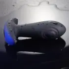 Dual Tapping vibruojantis analinis kištukas – USB įkrovimas Photo