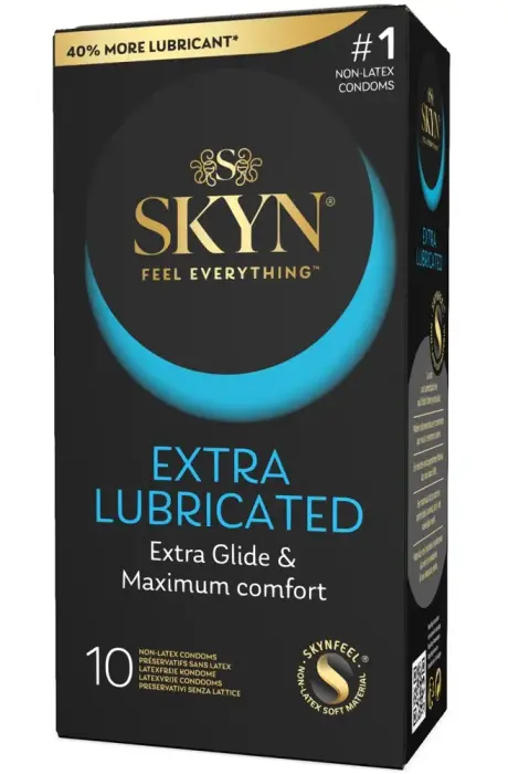 SKYN Extra Lubricated Non-latex Condoms – 10 pcs