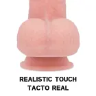 Rockarmy Dual Density Leopard dildo – 23 cm (9″) – kūno spalva — Nuotrauka 5