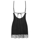 Obsessive Lobellis Negligee Set – Black – XL/2XL — Photo 8