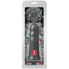 American Bombshell B-10 Warhead didelis analinis kištukas – 25 cm (10″) – Sidabras — Nuotrauka 2
