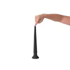 Kiotos COX īpaši garš dildo – 30 cm (12″) – Melns — Foto 2