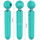 INTENSE Hamby стимулятор с всасыванием и вибрацией – 19.4 cm (7.6″) – синий — Фото 6