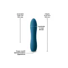 INYA Ruse Mini Vibrator – Blue — Photo 3