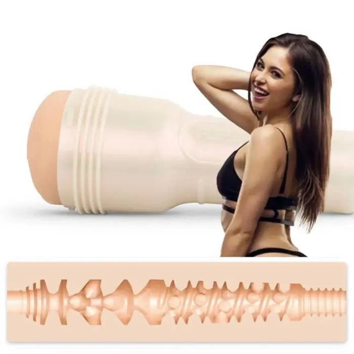 Fleshlight Girls - Riley Reid Utopia Vaginal Masturbator – 25 cm (9.8″) – Skin