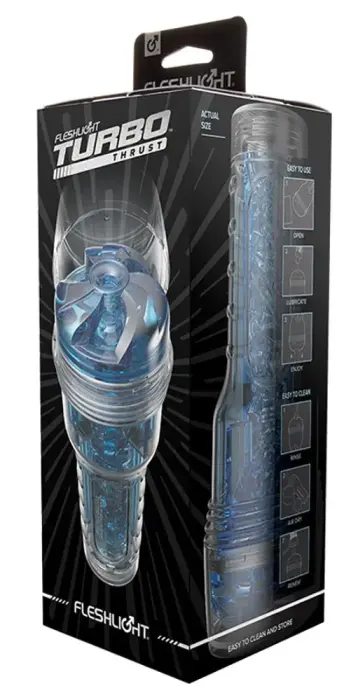 Мастурбатор Fleshlight Turbo Thrust – 25 cm (9.8″) – синий